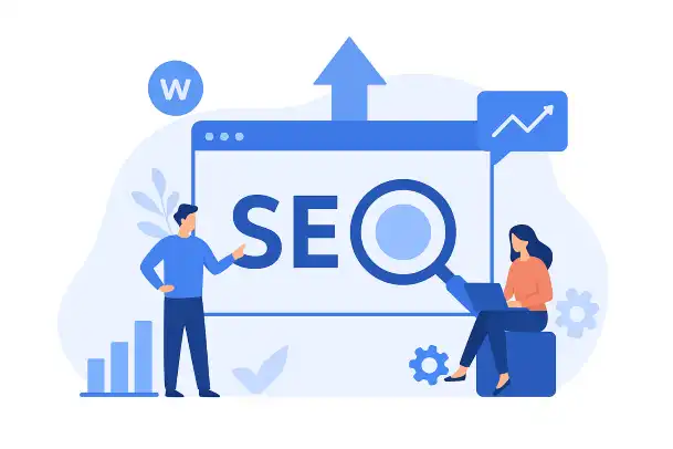 Illustration Audit SEO | Outil audit SEO crée par Dethie FAYE